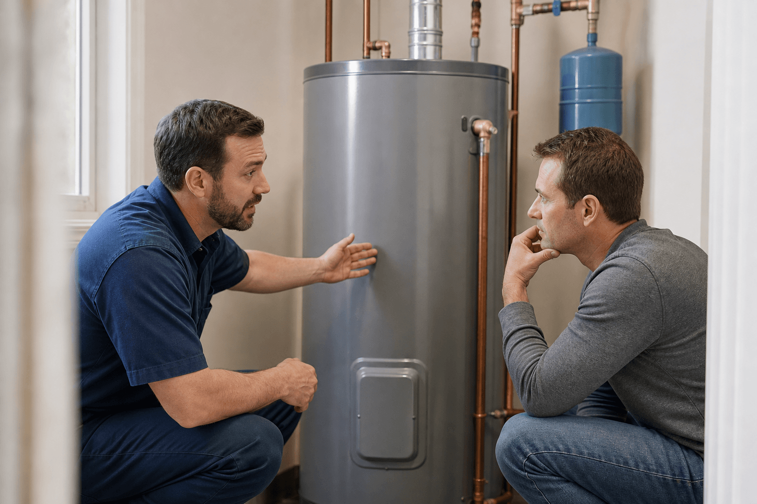 Water heater second opinion vs installer recommendation