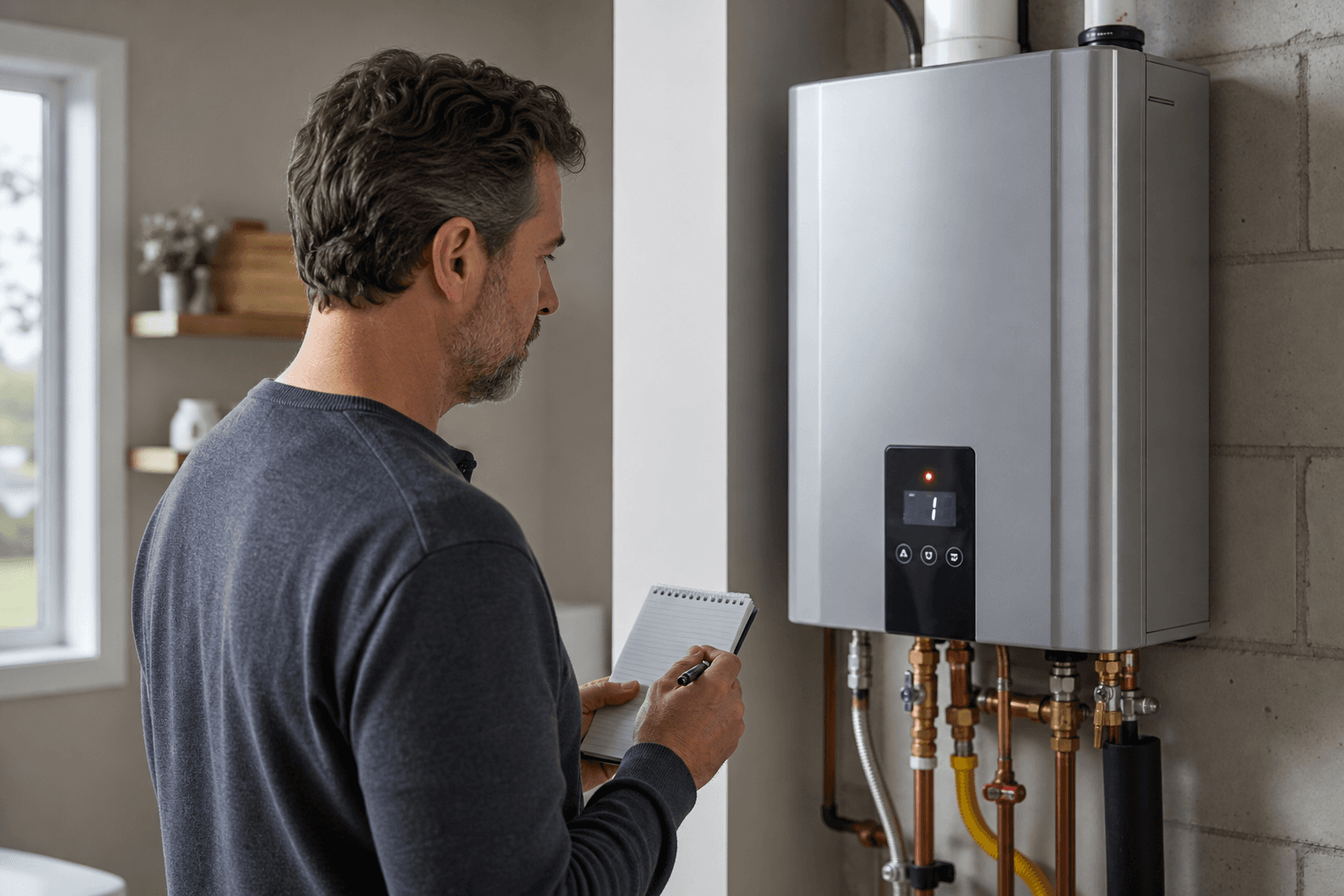 How Can You Approach Tankless Water Heater Maintenance Safely?