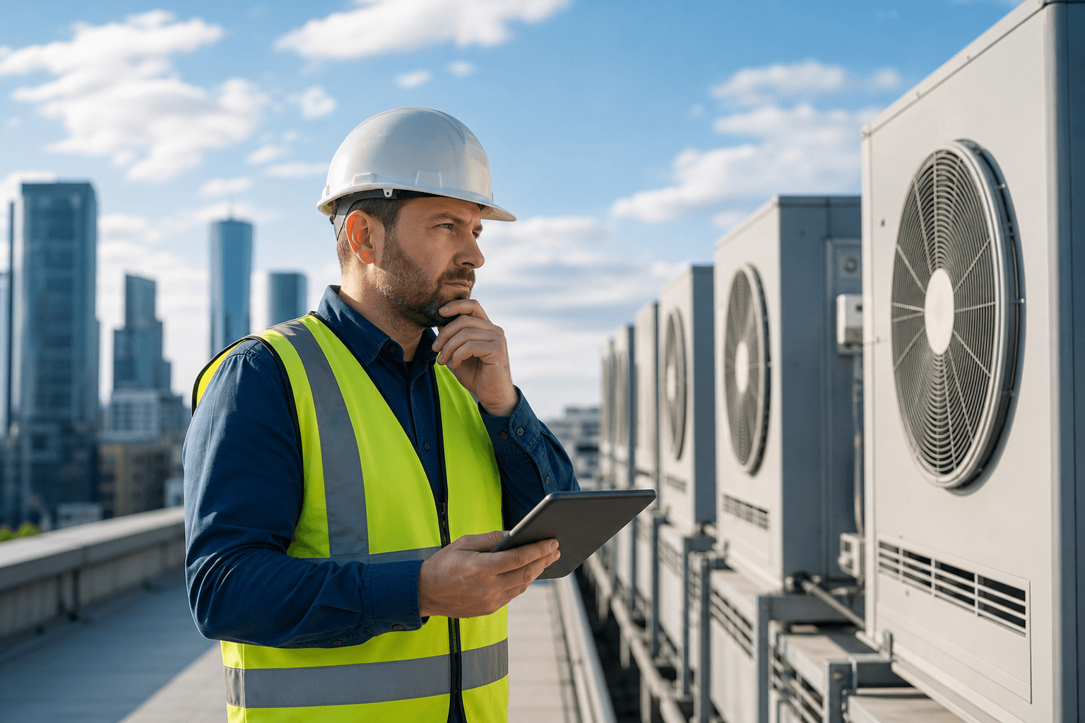 What 7 questions should the SO HVAC decision checklist answer?